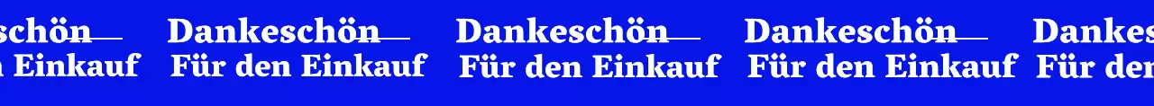Einfaches Design in Blau und Weiß mit einfachem englischen Text und Linien