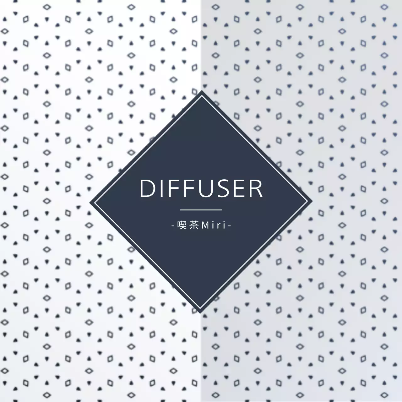 グレー シンプル カフェ メニュー ファンシーバナー