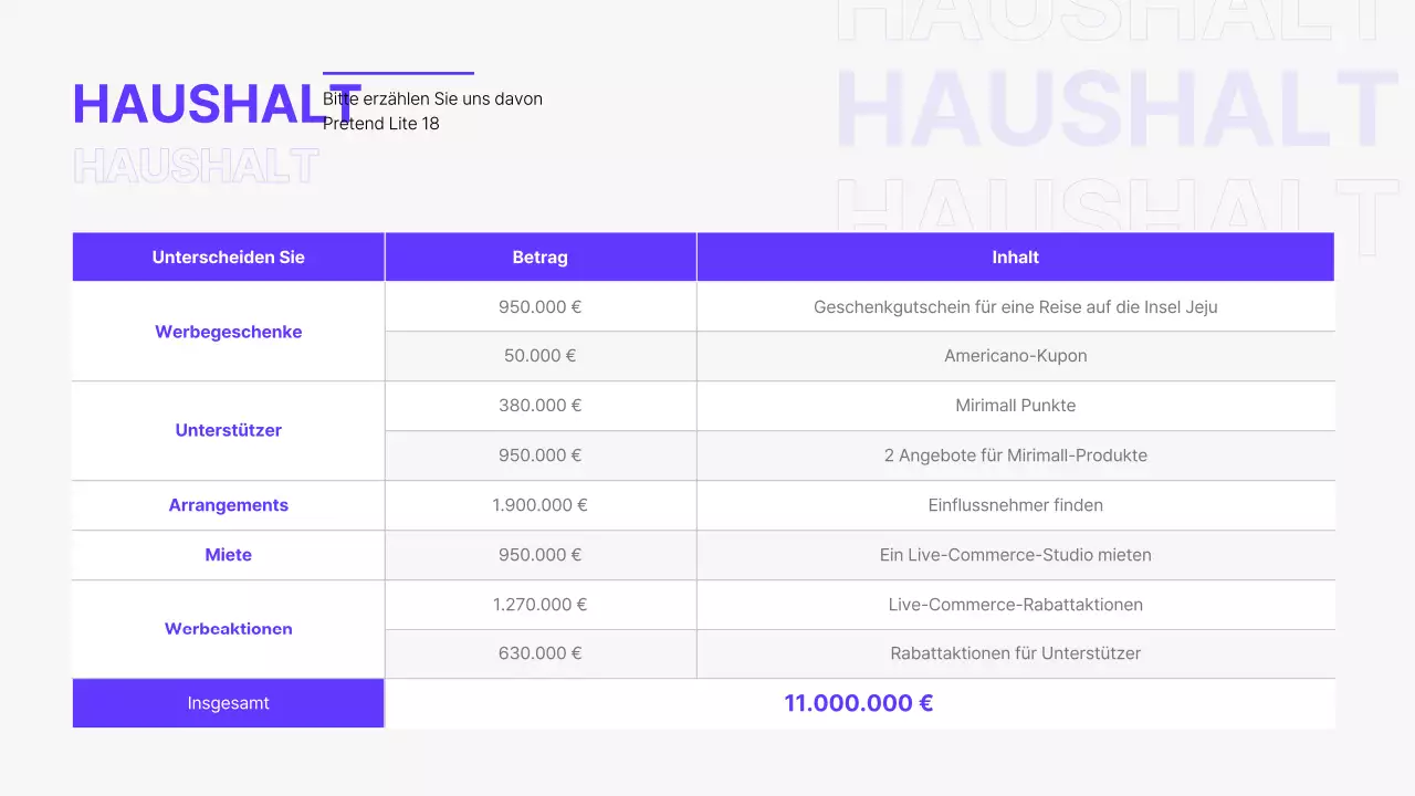 Eventplaner für den schwarzen Freitag im Einkaufszentrum in Schwarz und Lila