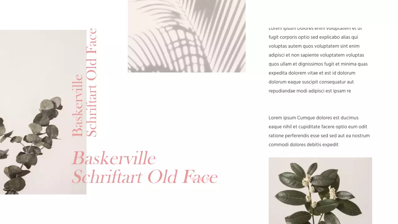 Feminine Präsentationen