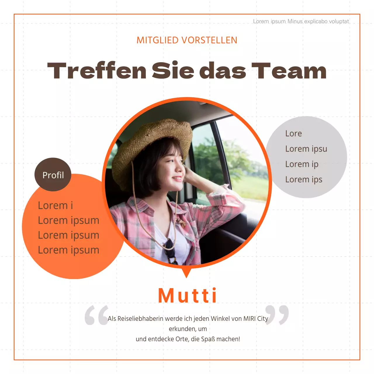 Ein minimalistischer Reiseführer für Fans von Orange und Blau