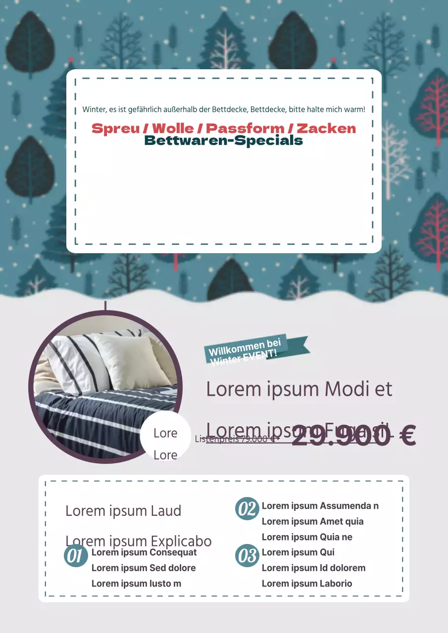 Angebote für Winterbettdecken