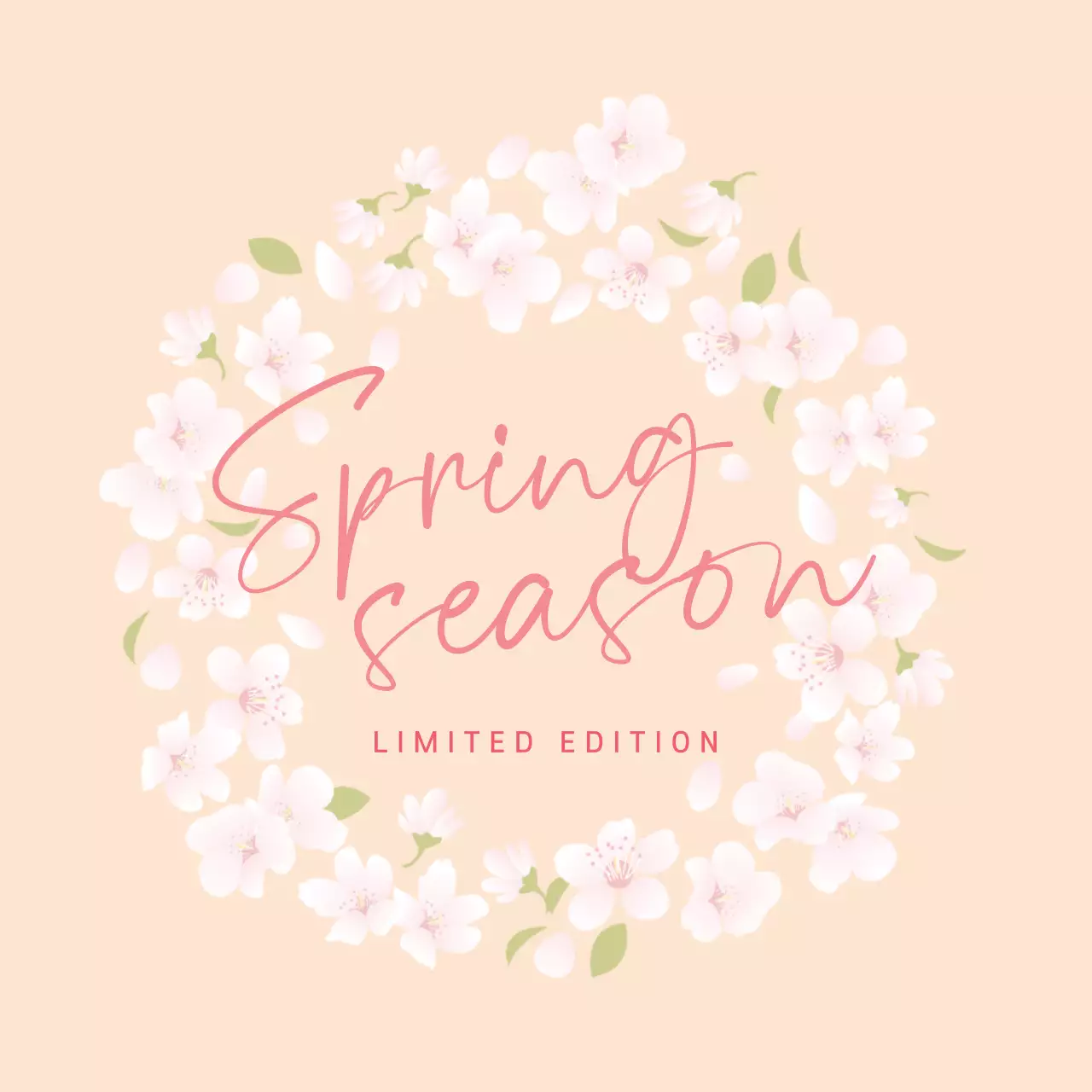 オレンジのイラスト可愛さ春リビュートエディションラベル