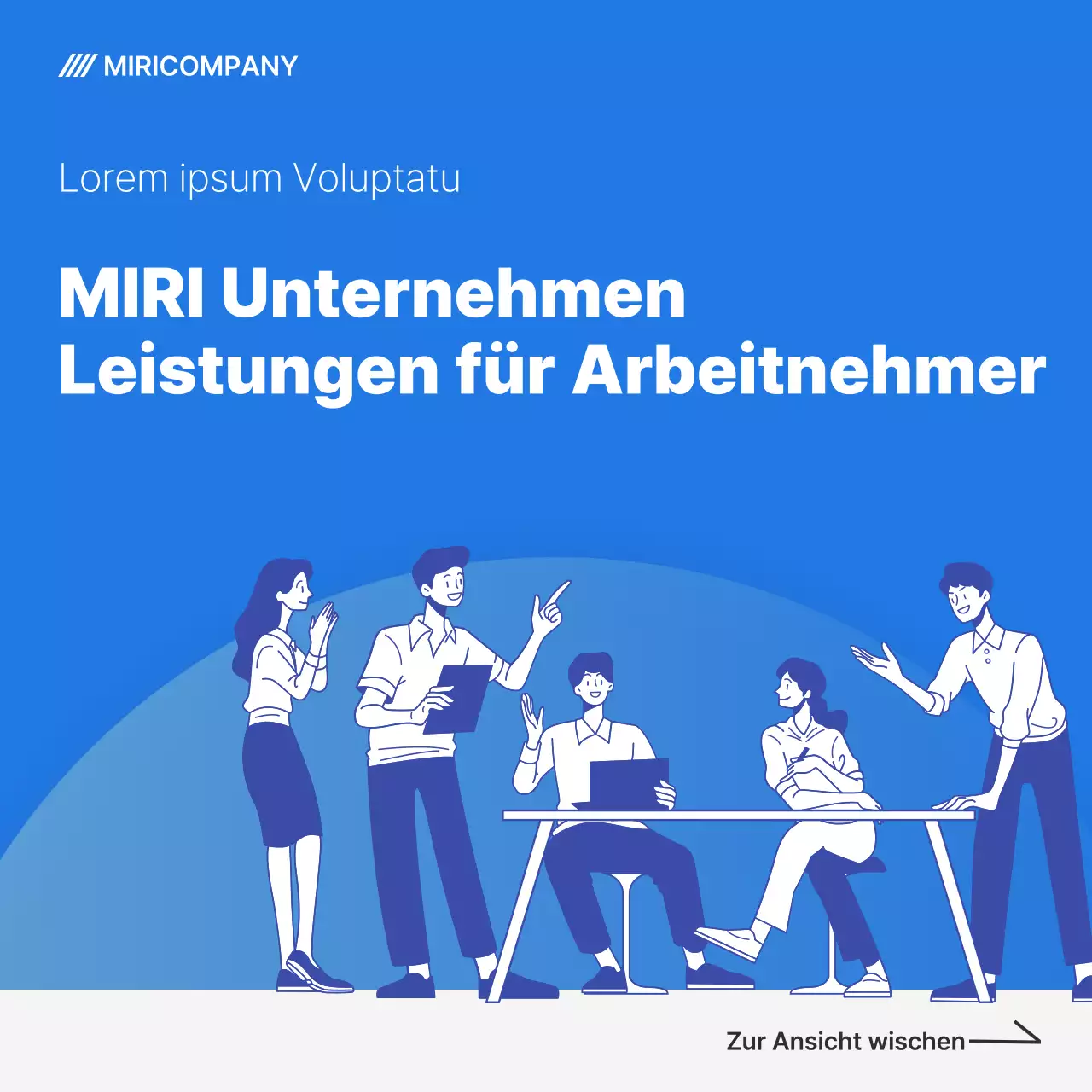 Blue Employee Benefits Unternehmen Cardnunes