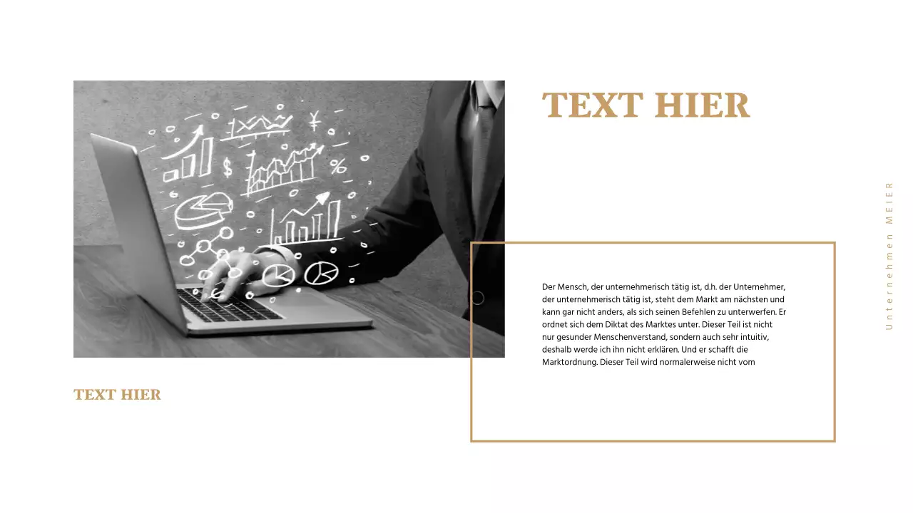 Geschäftspräsentationen