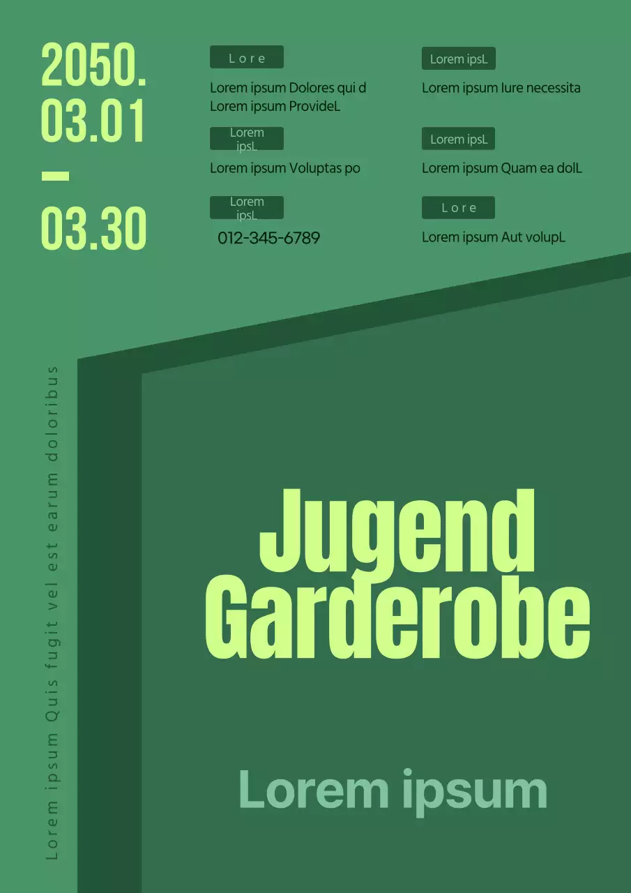 Über das Konzept der grünen Garderobe und den kostenlosen Anzugverleih