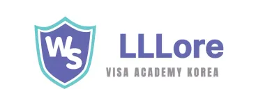 Einfacher und moderner Logostil in Mint und Lila für die Werbung einer Akademie