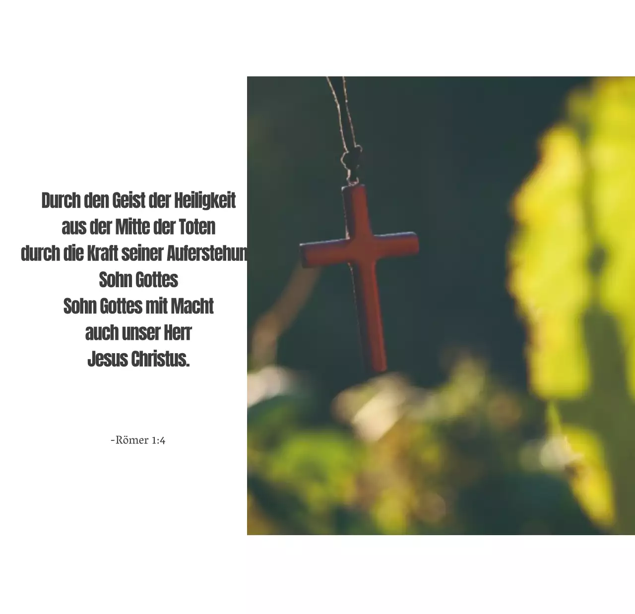 Einfacher Bibelvers-Kirchen-Tischkalender