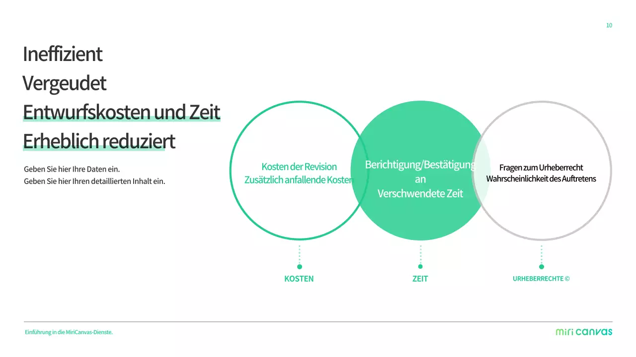Einfaches Firmenprofil