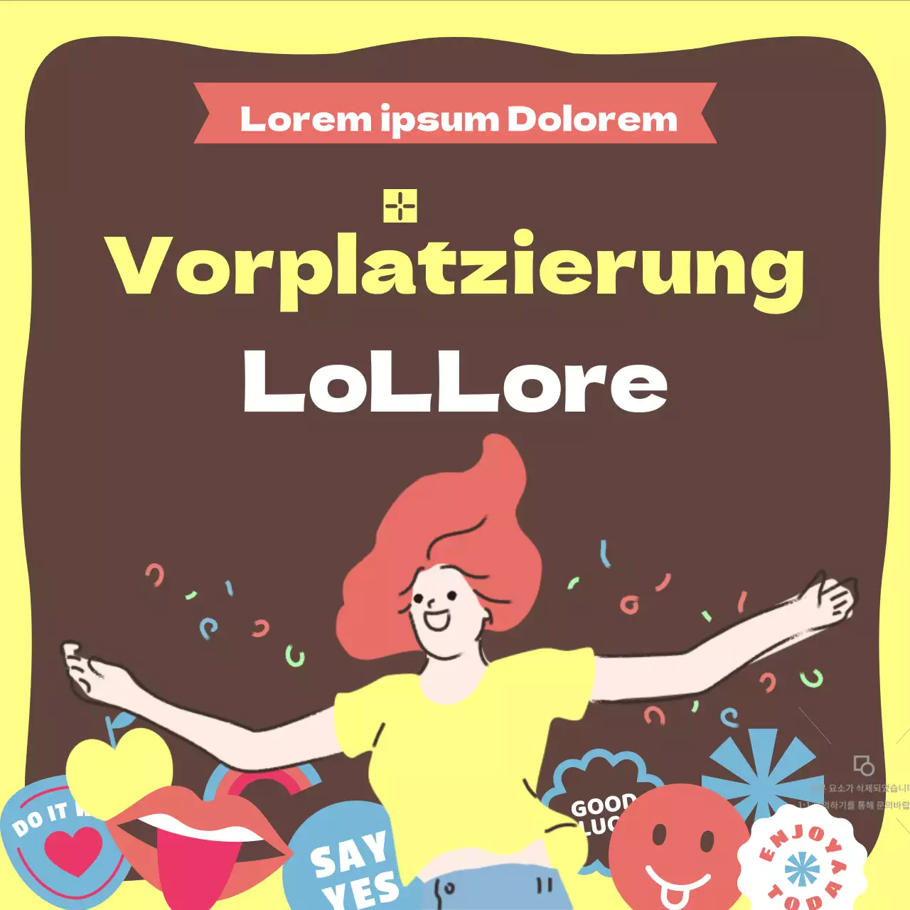 Ein farbenfrohes, von Partys inspiriertes Buntstift-Illustrationskonzept zum Thema Weltraumführer