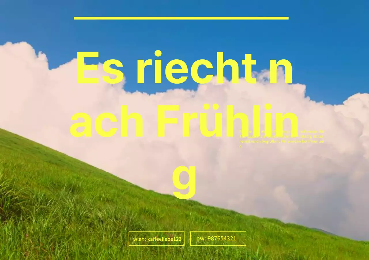 Gestalten Sie ein Hintergrundfoto mit einem warmen Frühlingskonzept