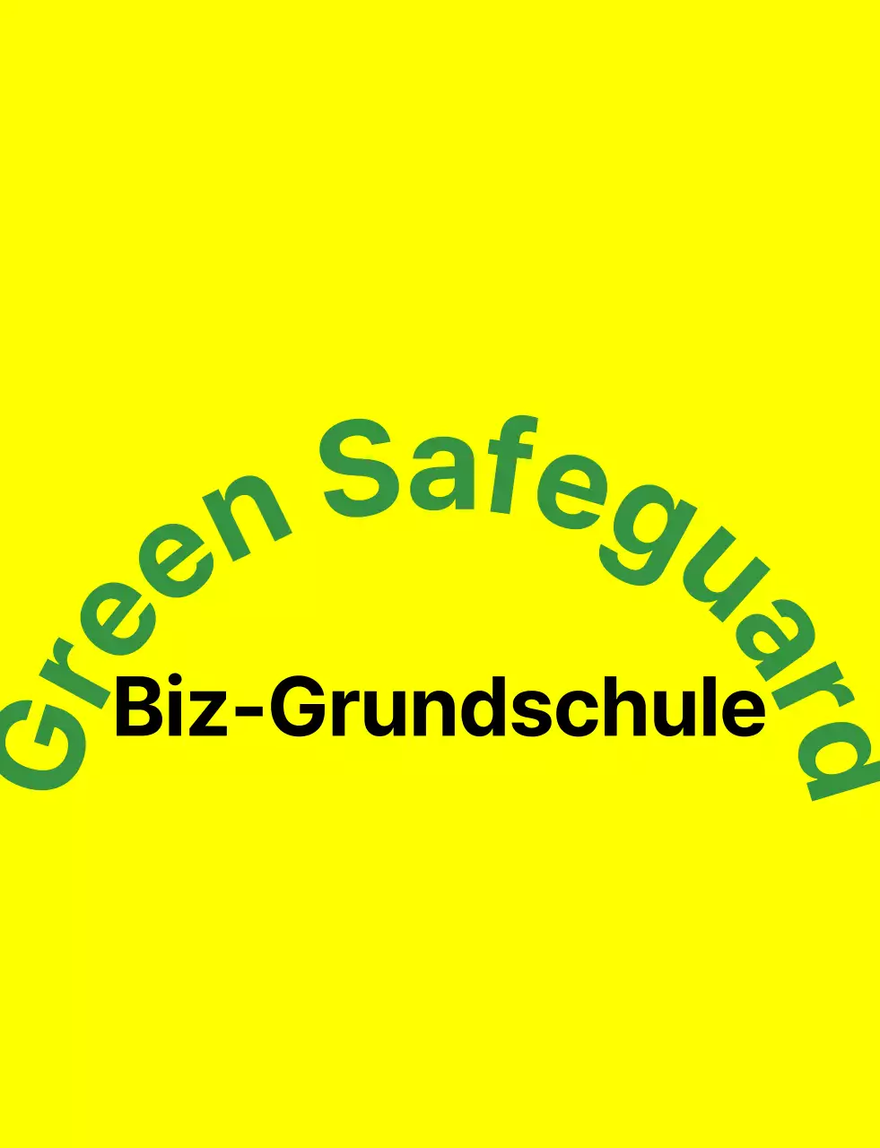 Elternweste mit grünem und farbig illustriertem grünem Logo der Elternvereinigung