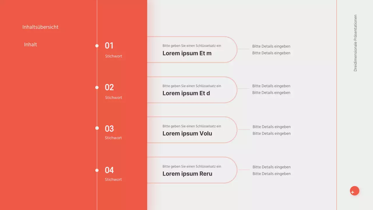 Dreidimensionale Präsentationen