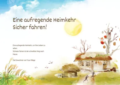 Eine aufregende Heimkehr