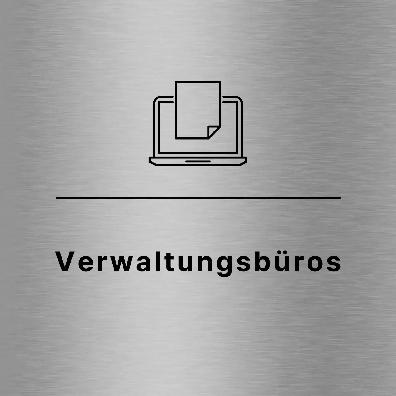 Jeder Ortsname mit einem einfachen, schwarzen, schulbezogenen Liniensymbol