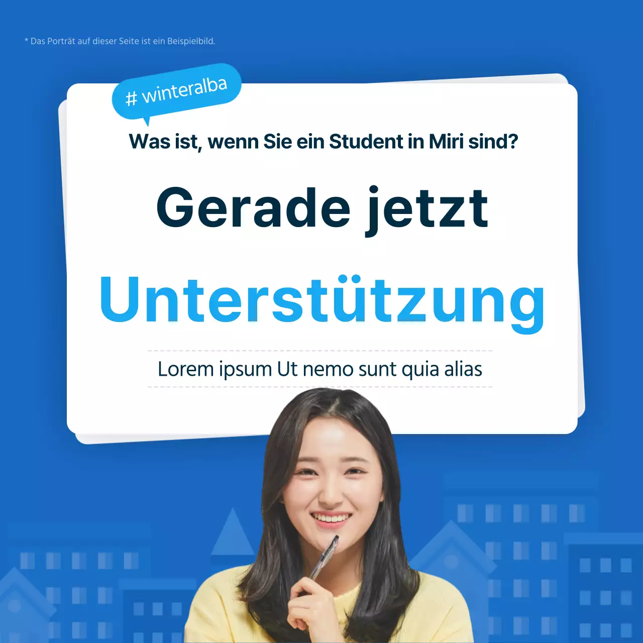 Einstellung von Teilzeitkräften in blauen und hellblauen Ämtern