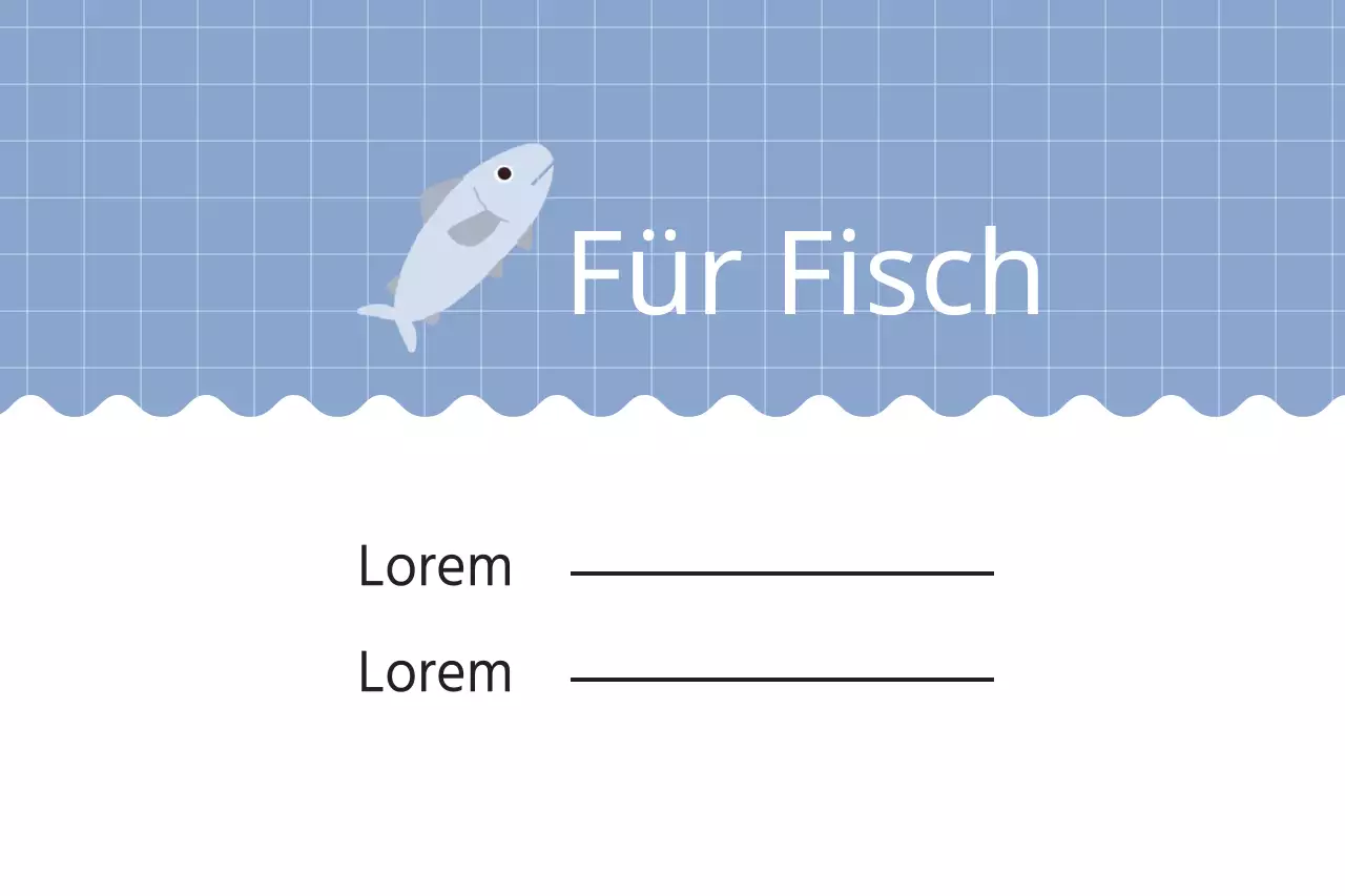 Für Fisch