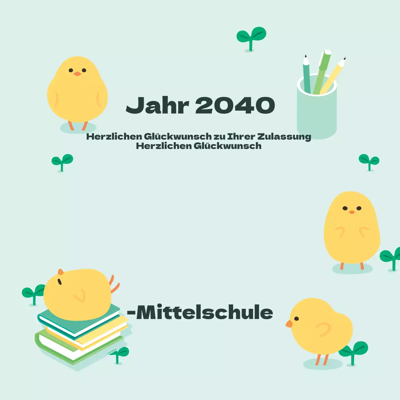 Herzlichen Glückwunsch zu Ihrer Zulassung