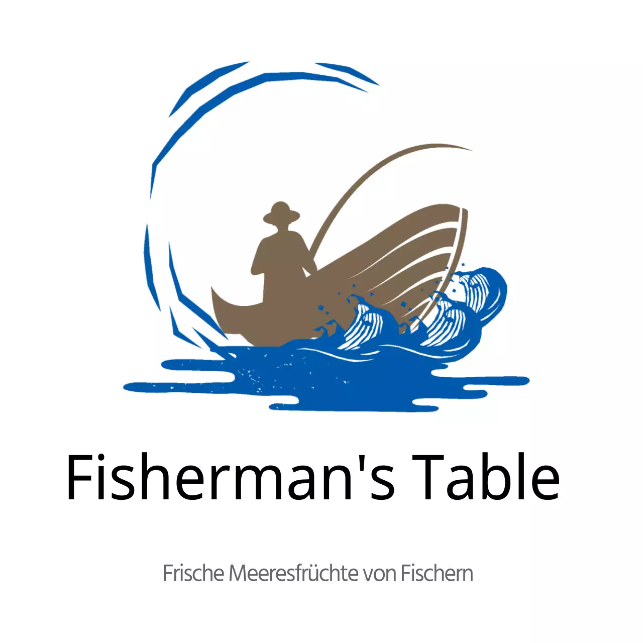 Tisch für Meeresfrüchtefischer