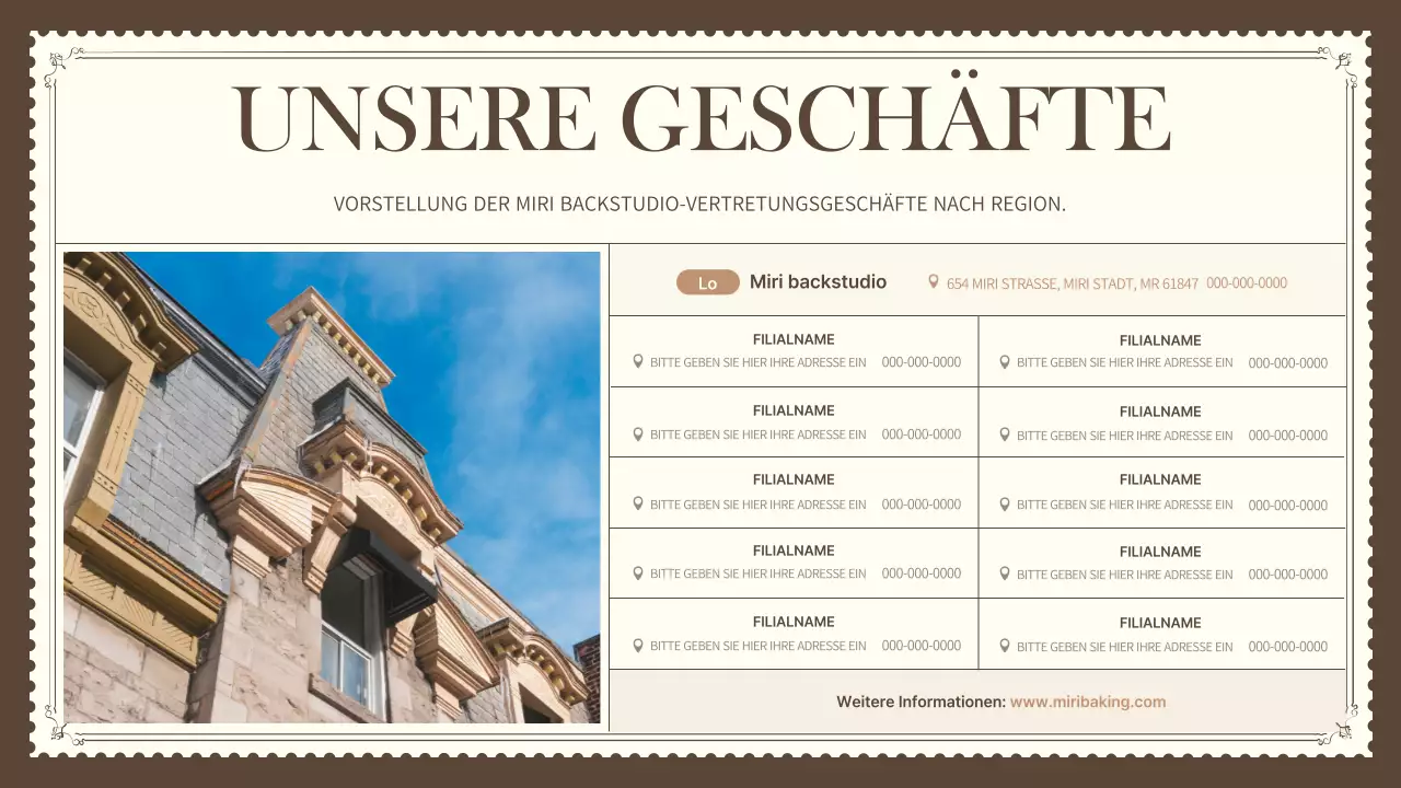 Ein warmer und kuscheliger Bäckereiführer für Brownies