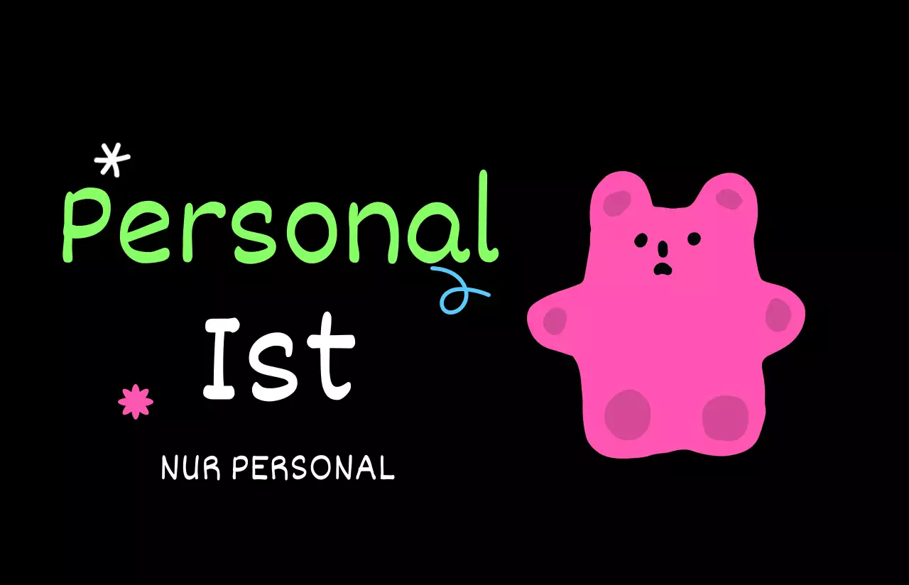 Hippe Personalausweise in fluoreszierendem Gelb und Rosa