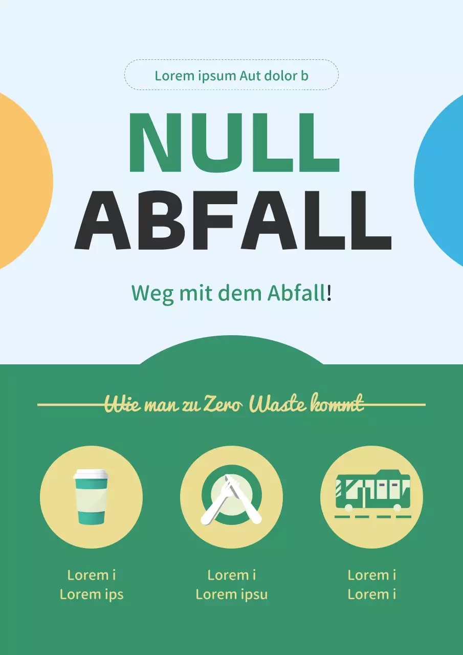 Studentische Kampagne zum Thema Öko im grünen Himmel