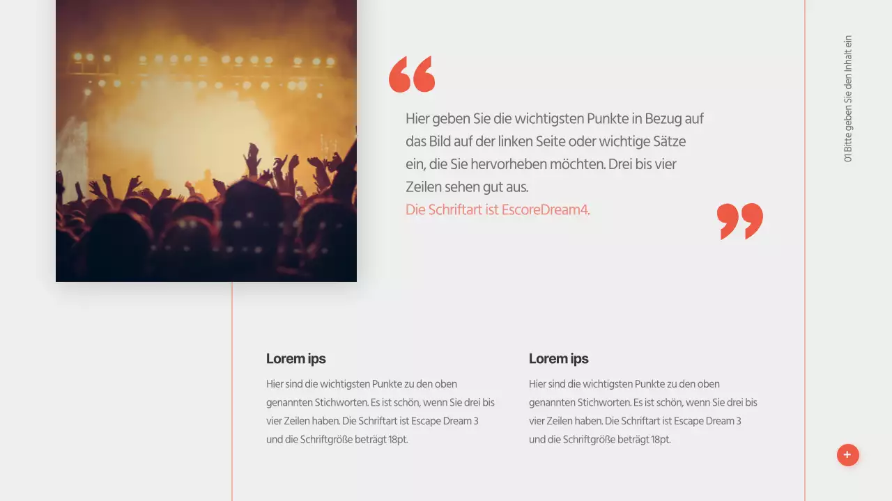 Dreidimensionale Präsentationen