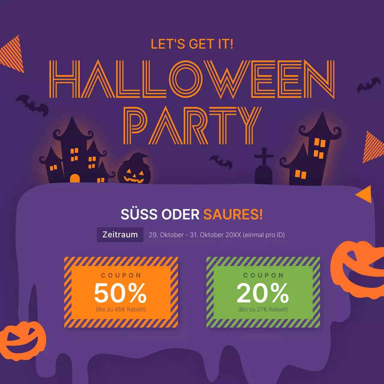 Halloween-Gutscheine