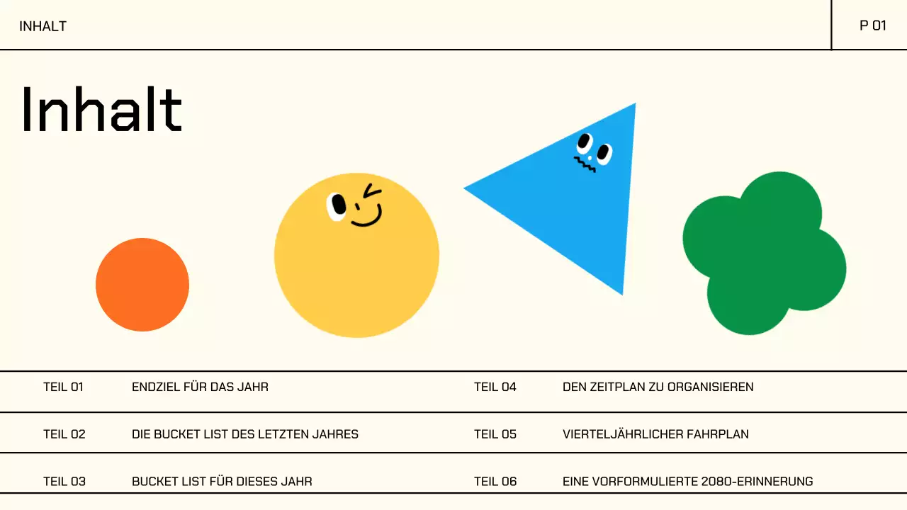 Gelb Buntes Niedliches Zeichen Illustrationen Bucket List