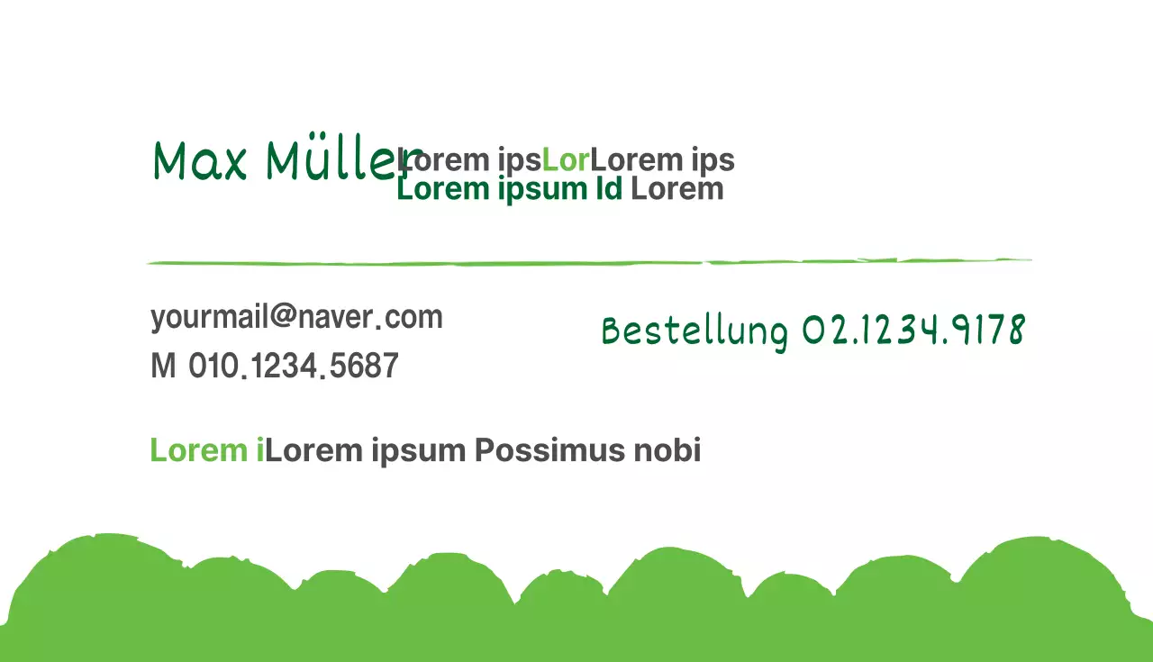 Bauernhof in der Natur