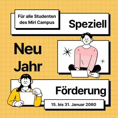 Schulanfangsveranstaltungen in Gelb und Schwarz