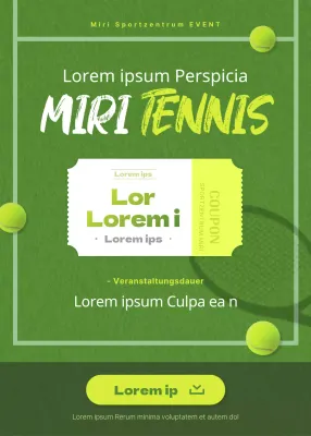 Grüner Tennisplatz Konzept Tennis Kurze Gruppenlektionen First Come, First Served Coupon Event