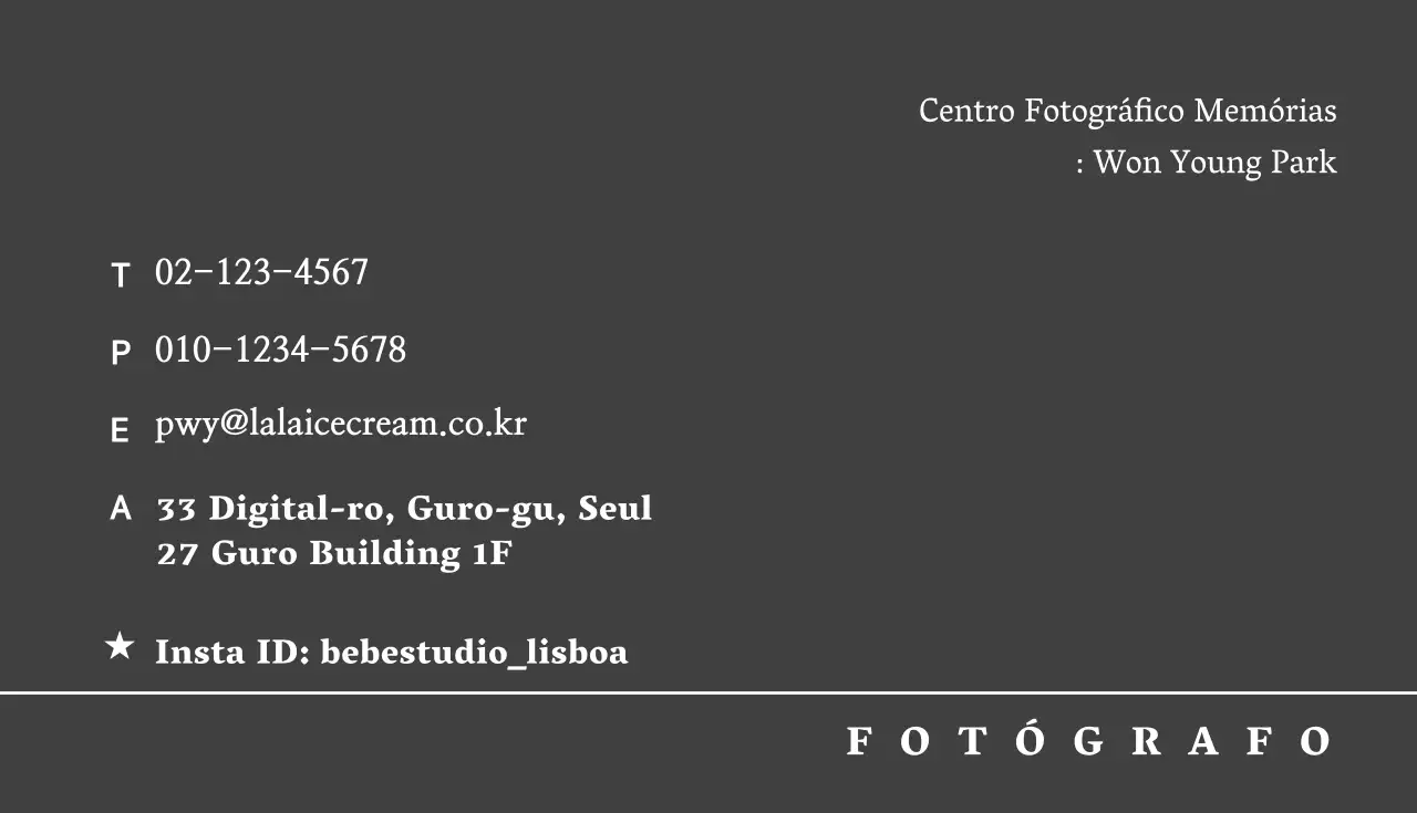 Galeria de fotografias de recordações