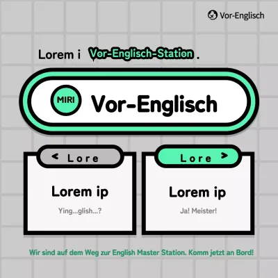 Förderung des U-Bahn-Konzepts Schule in Grau und Grün