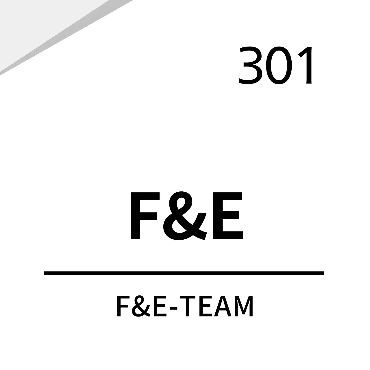 Weißes sauberes grafisches Firmenschild