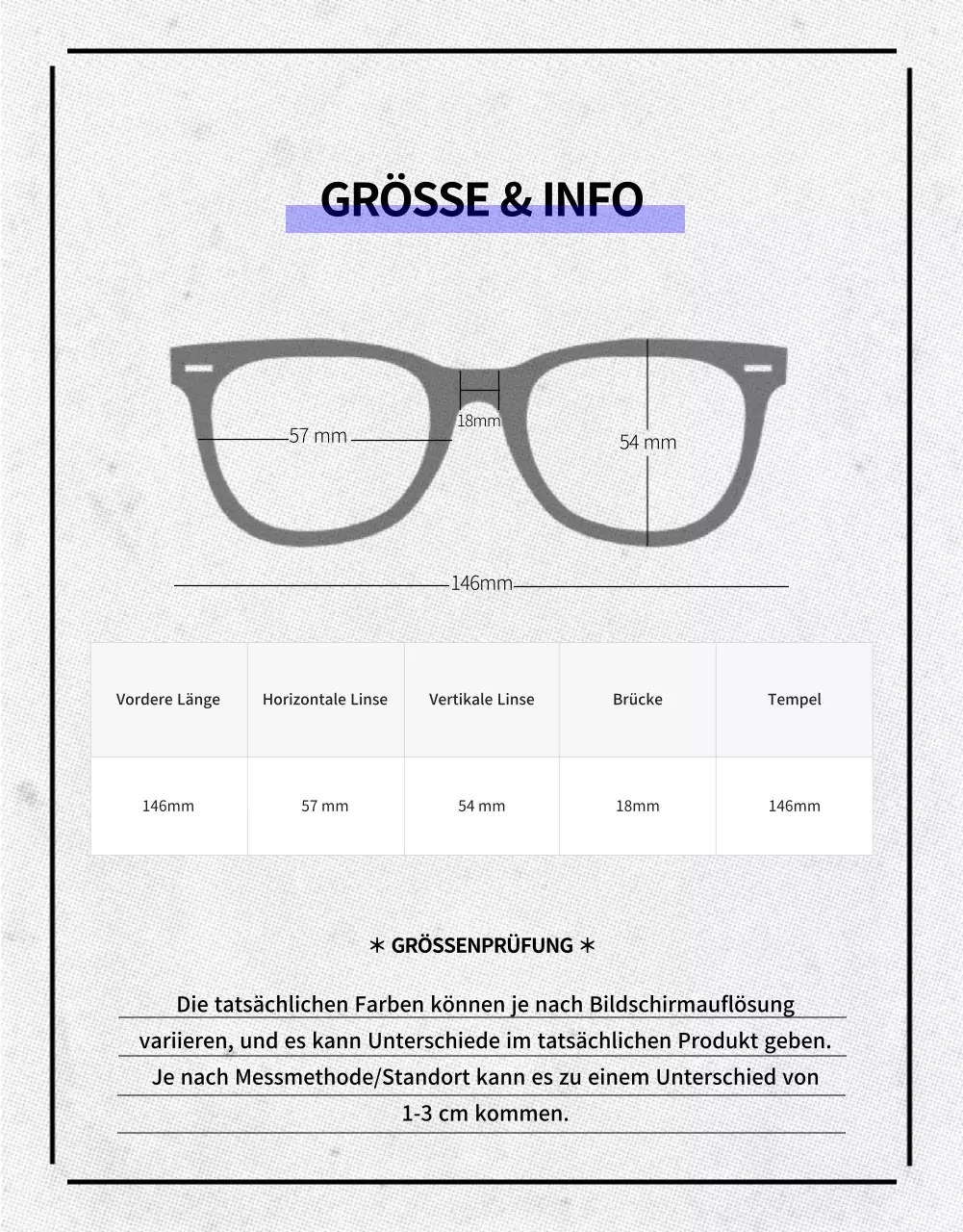 Sonnenbrillen Detailseite