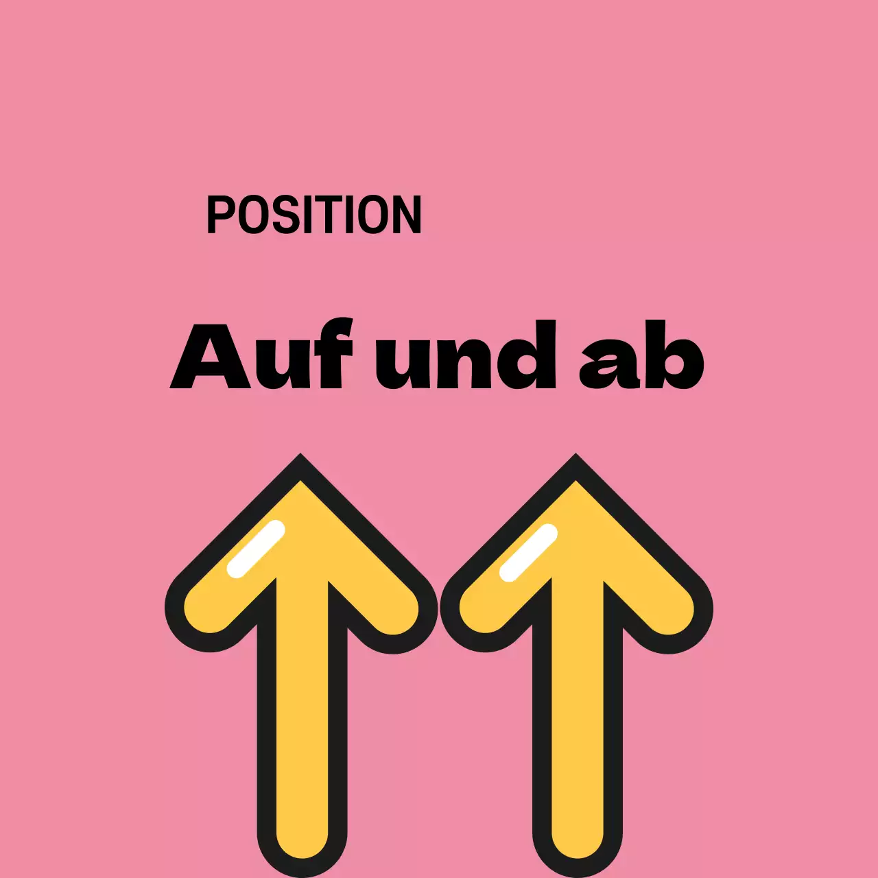 Warnaufkleber oben und unten