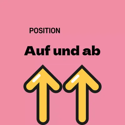 Warnaufkleber oben und unten