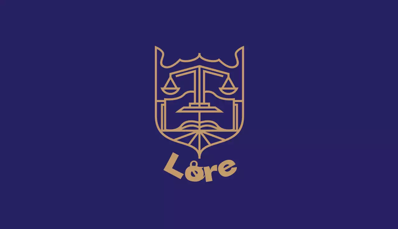 blaues Logo luxuriöses Unternehmen