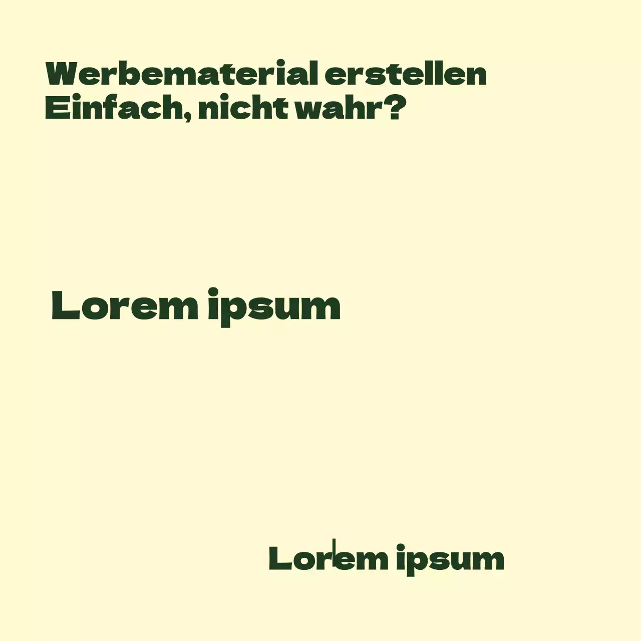 Werbeartikel_Quadratische Banner