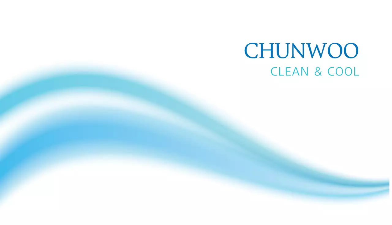 青 シンプル ビジネス 名刺