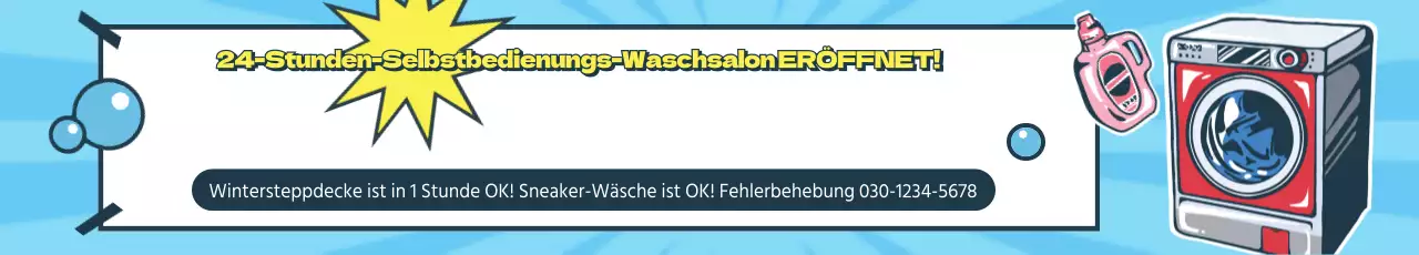 Selbstbedienungs-Waschsalons