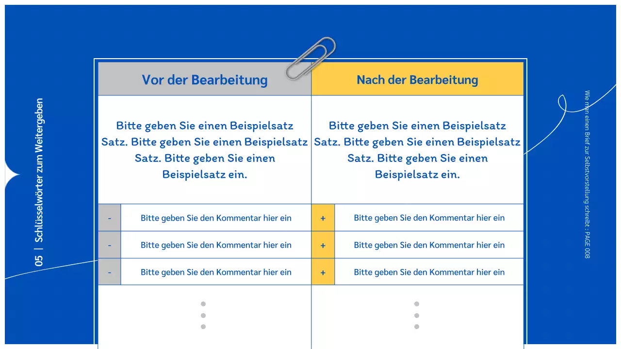 Notizblock mit blauem Hintergrund Lehrt Sie, wie man ein Anschreiben schreibt