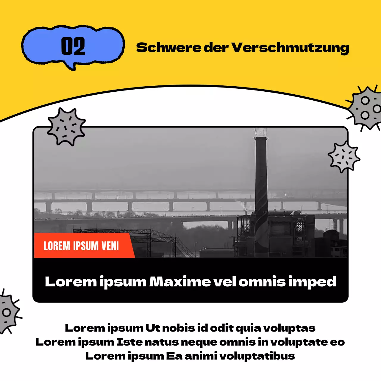 Gelb-Blau Niedlich und umweltfreundlich Werben Sie für die Green Life-Kampagne