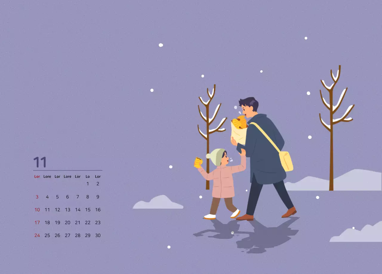 Mehrfarbige Familie Illustration Konzept