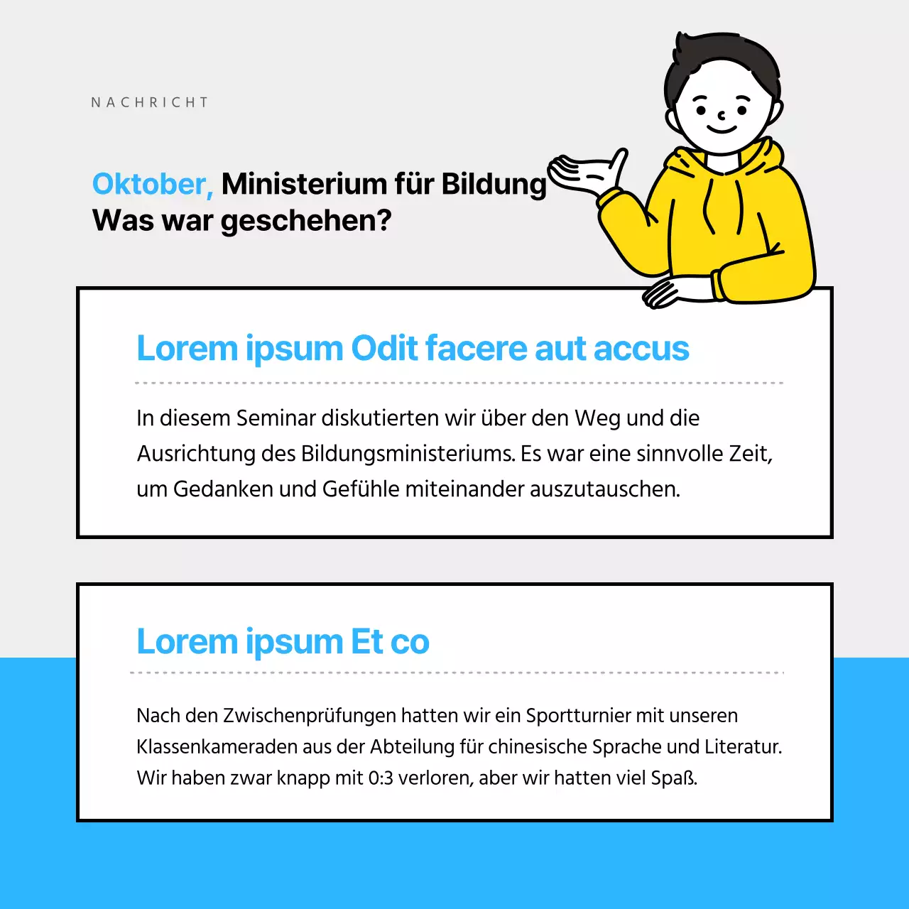 Regelmäßige Nachrichten Inhalt Fachbereich Bildung, Mirae Universität Oktober Monatliche Nachrichten Studentenvereinigung Abteilung Öffentlichkeitsarbeit Nachrichten SNS Universität