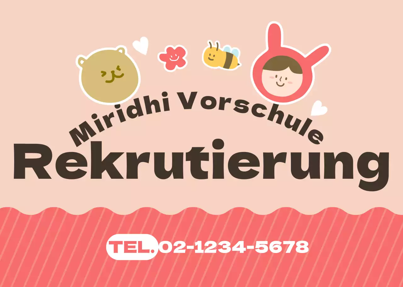 Vorschuleinstellung Kindergarten Magnet