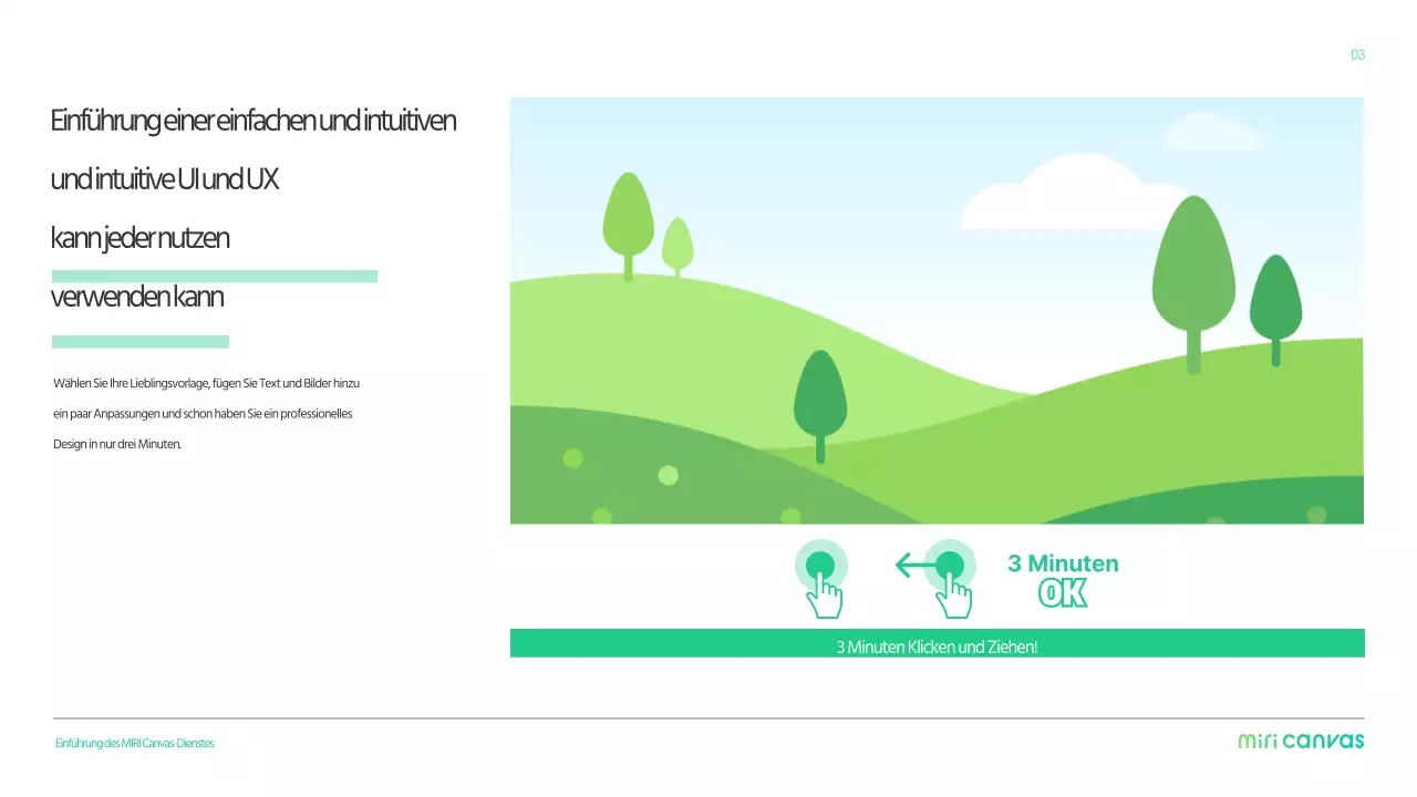 Einfaches Firmenprofil