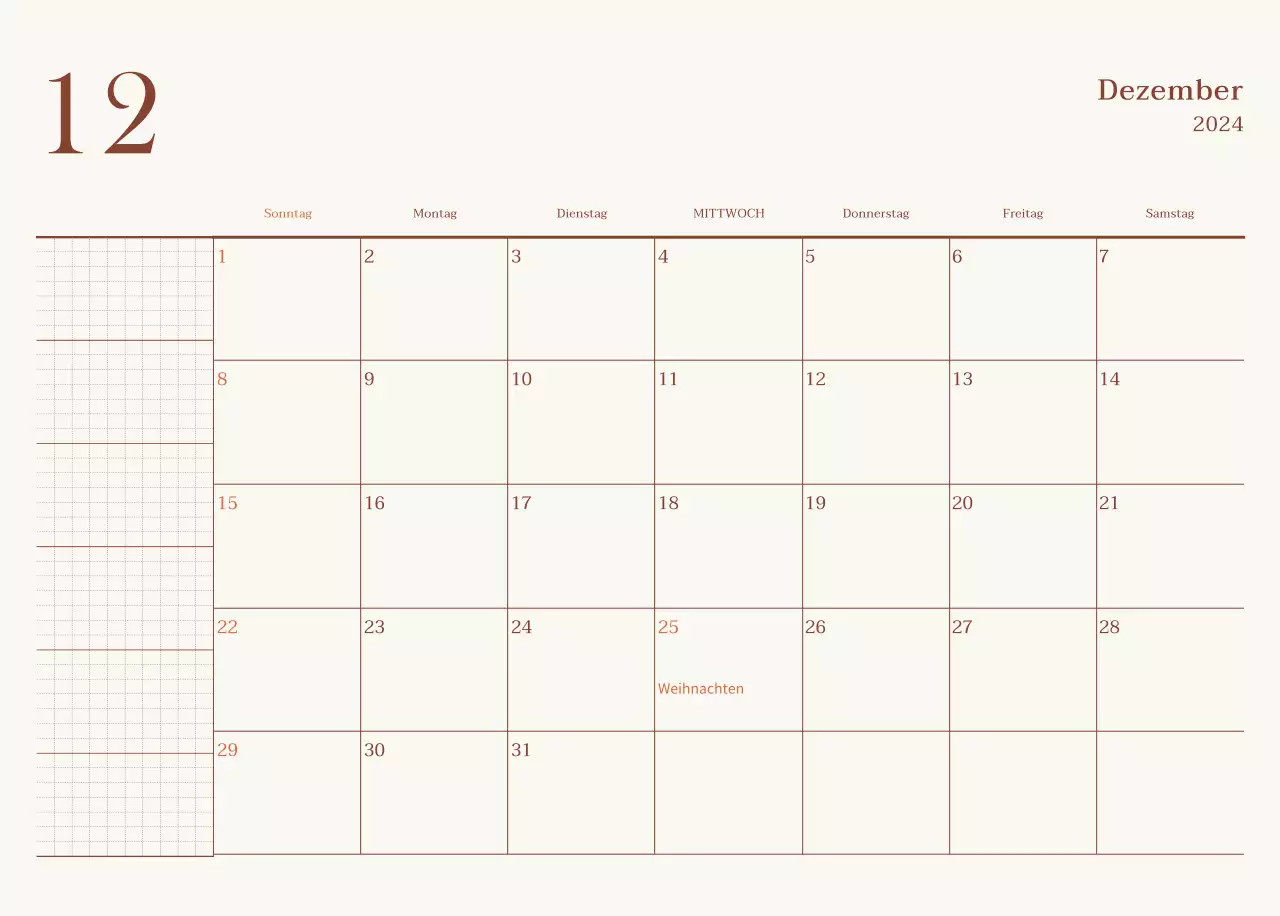 Emotionales Cafe-Fotolayout in Beige und Braun