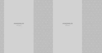 Grau Einfaches Muster Schmuck Shop